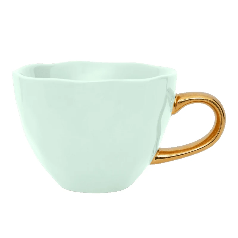 Cultura de la Naturaleza Urbana - Buenos Días - Taza de Capuchino - Celadón