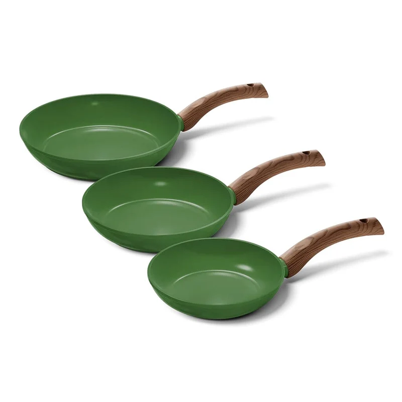 Cook & Pan - Juego de sartenes Go Green de 3 piezas
