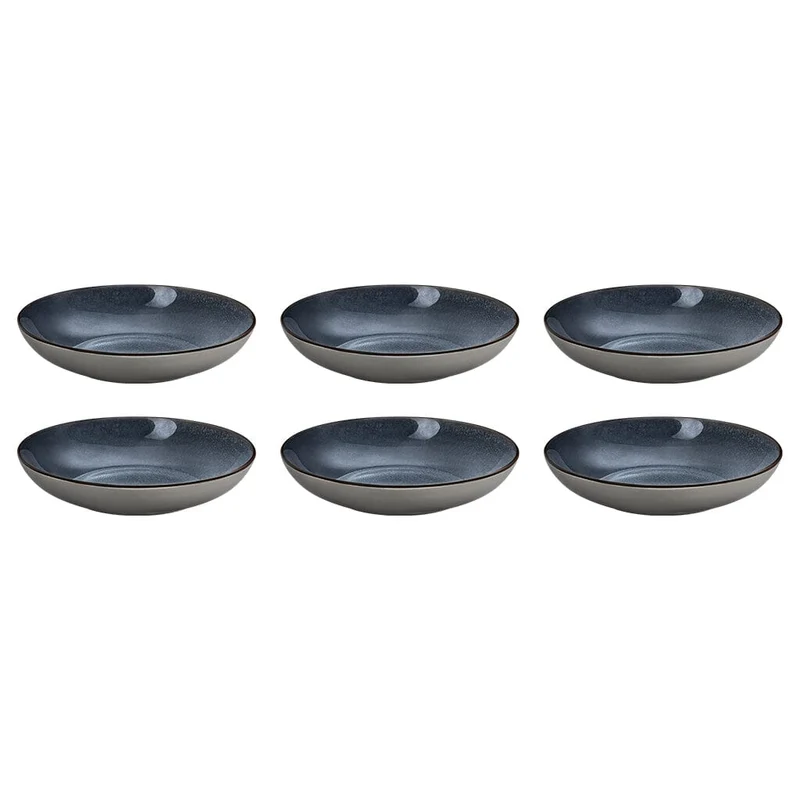 Medard de Noblat - Feeling Indigo - Plato gourmet 24,5 cm (juego de 6)