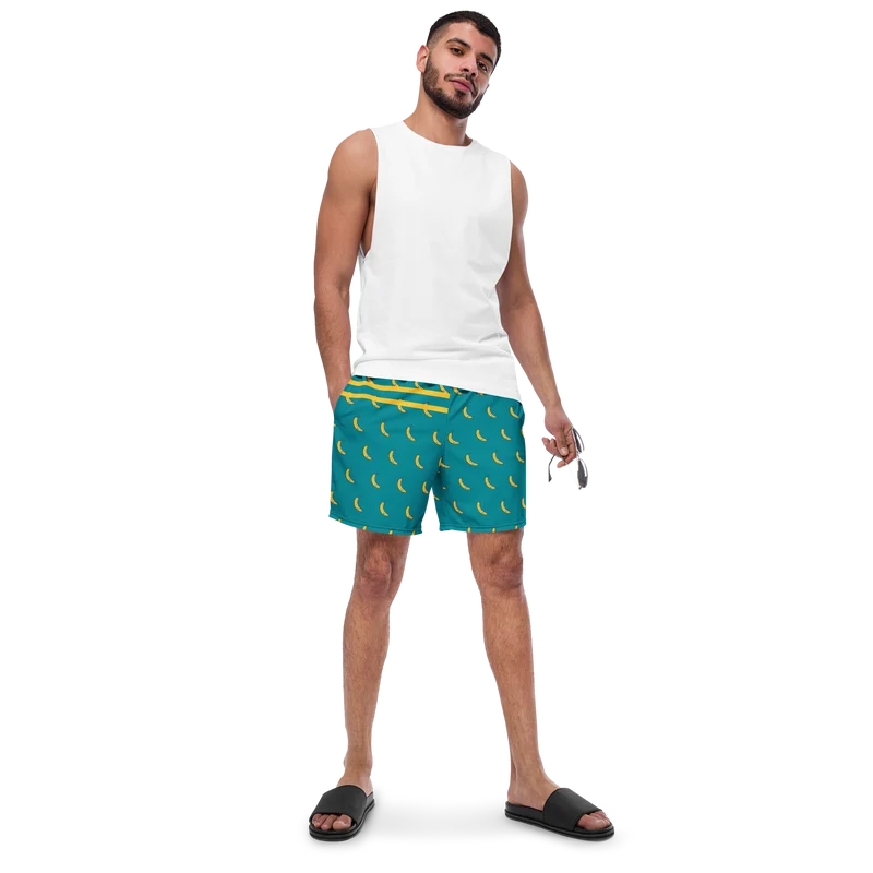 Men's Banana's swim trunks