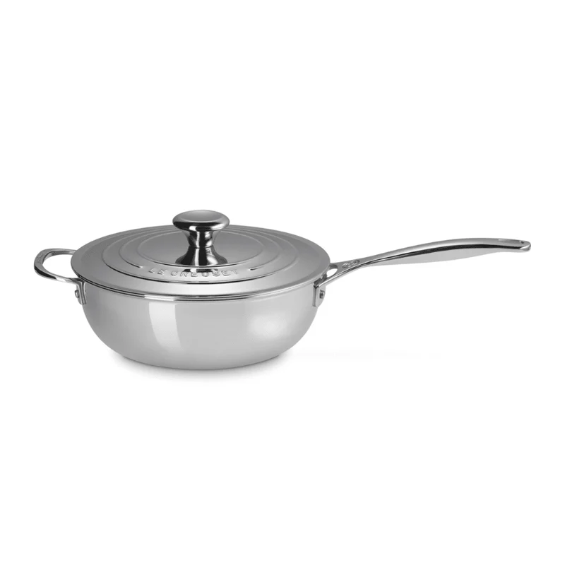LeCreuset - Sartén para saltear exclusiva Chef con anti-bandeja para hornear 24cm 3,3l