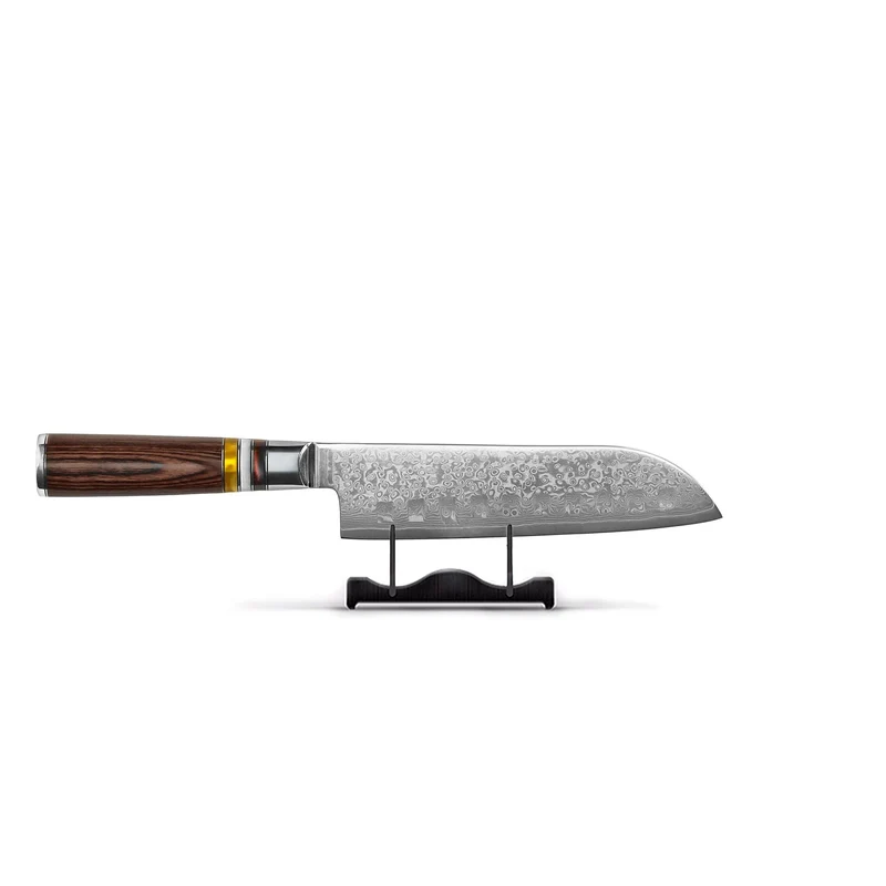 Micarta Joyas Damasco Santoku 18 cm