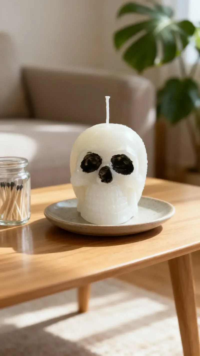 Velas decorativas de Calavera