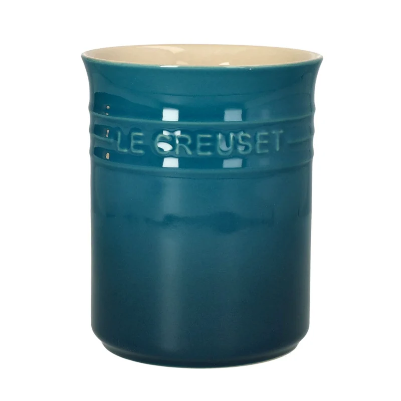 Le Creuset - Porta utensilios de cocina - Verde azulado intenso