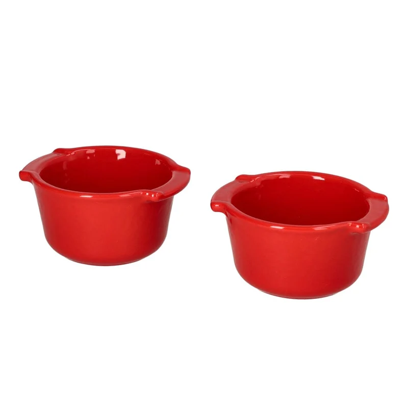 peugeot - Appolia Duo Ramequins 11cm Rojo