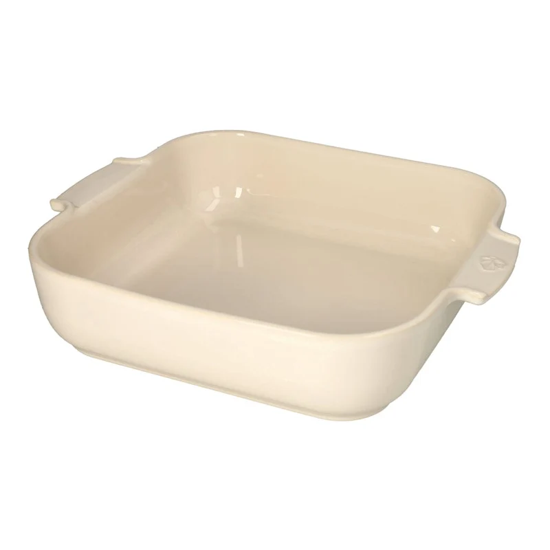 peugeot - Fuente De Horno Appolia Cuadrada 36 Cm Crudo