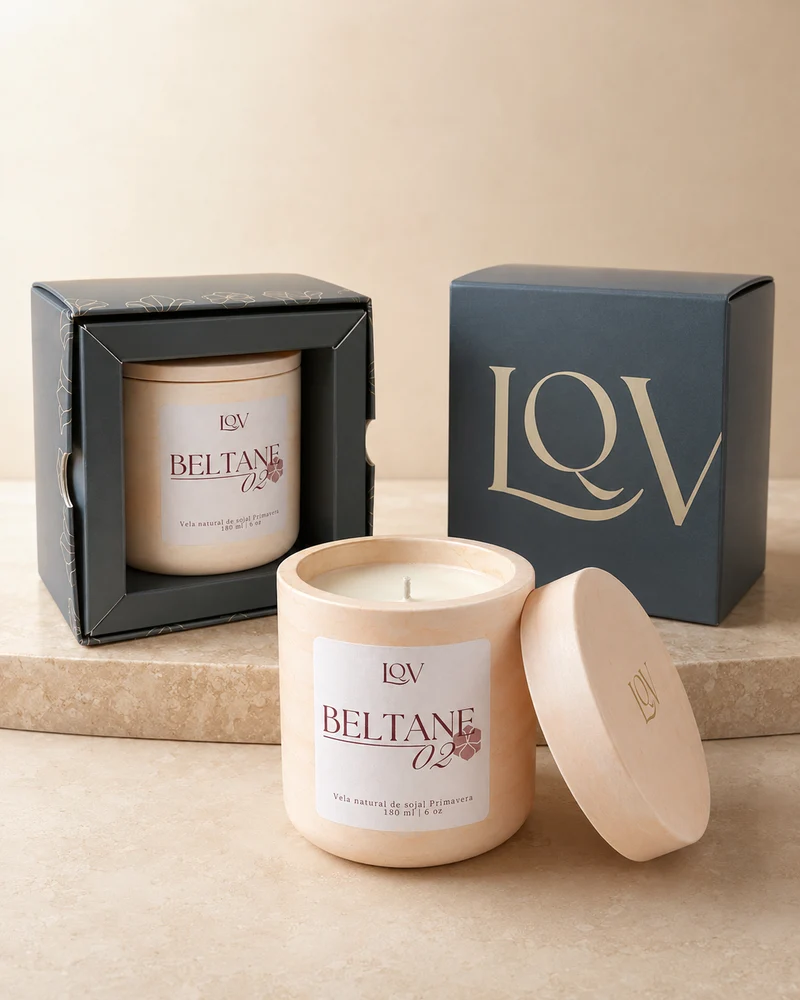 Vela de soja Beltane Scent nº2 resina