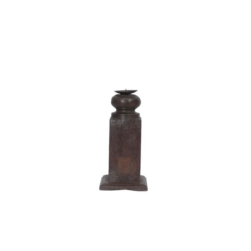 Candelabro de madera - Indian Treasures