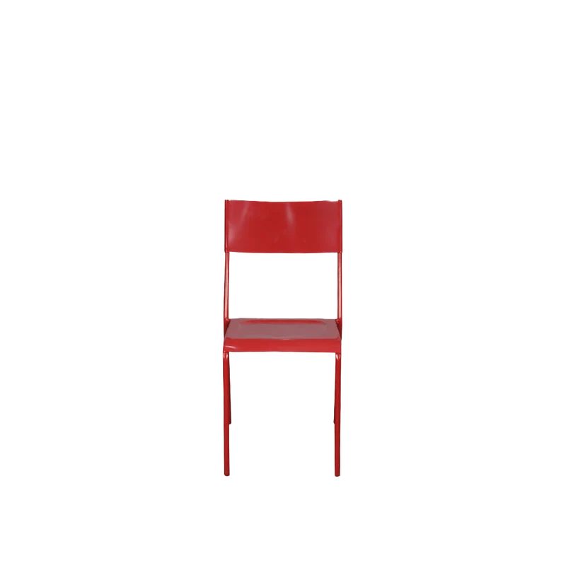 Silla hierro roja - Indian Treasures