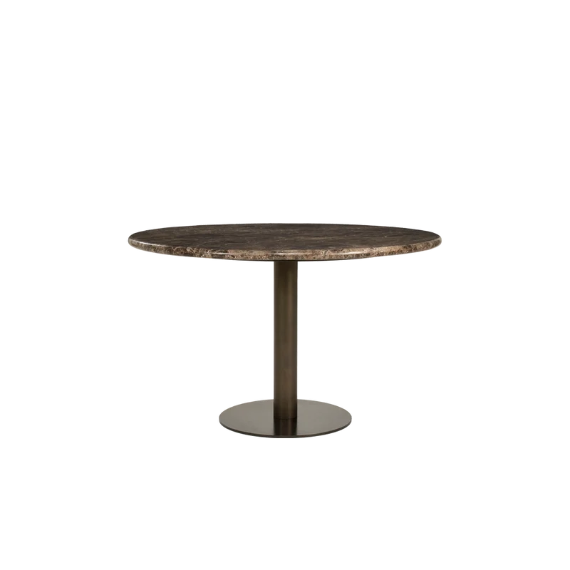 Mesa de comedor redonda en mármol Luigi D127