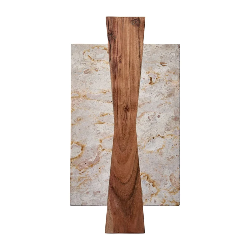 Tabla de mármol y madera para cortar y presentar Thyme Affari of Sweden