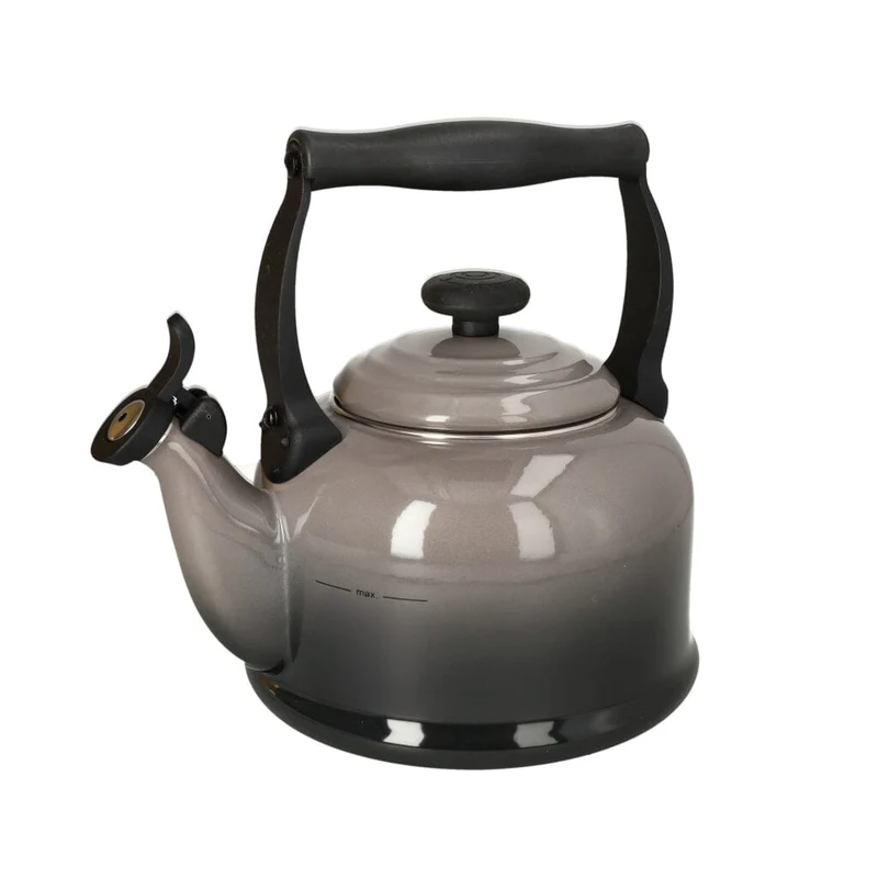 LeCreuset - Hervidor con silbato Tradition Flint 2,1 l