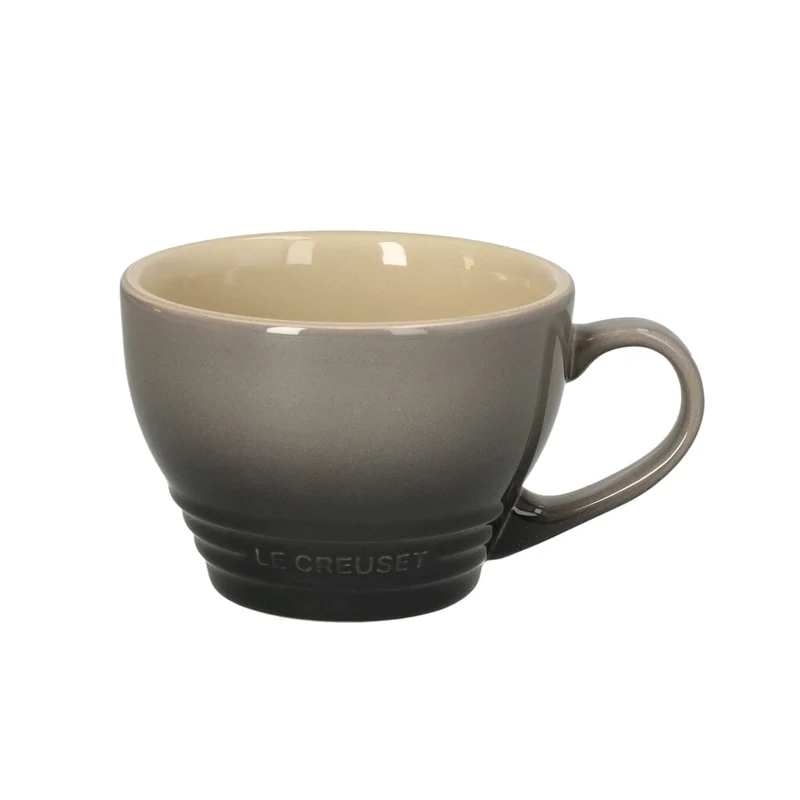 Le Creuset - Taza grande para capuchino Flint 0,4 l