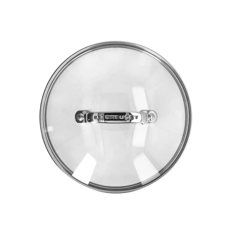 Le Creuset - Tapa de cristal apta para hierro fundido y antiadherente 30cm