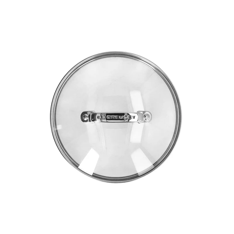 Le Creuset - Tapa de cristal apta para hierro fundido y antiadherente 24cm
