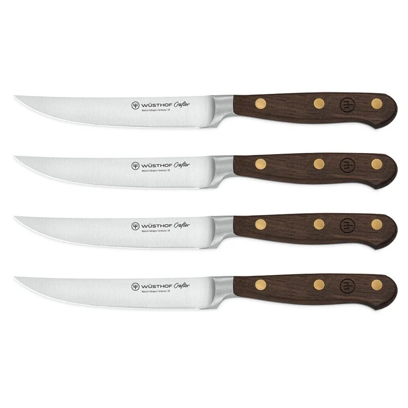 Wusthof - Juego de cuchillos para carne Crafter de 4 piezas