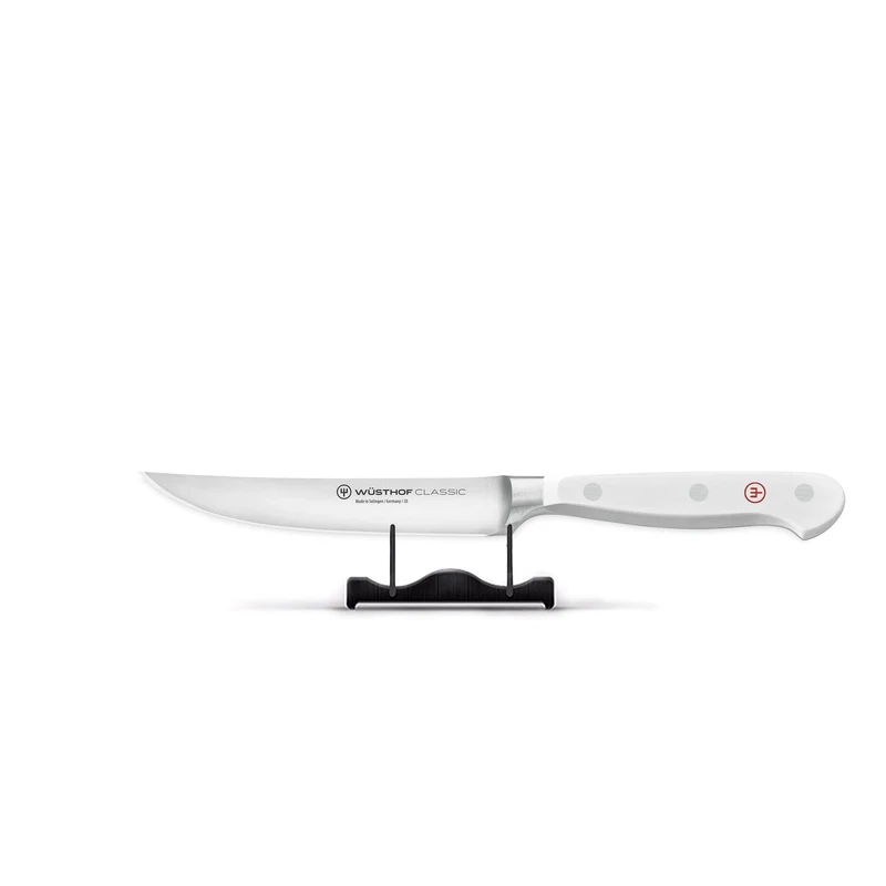 Wusthof - Cuchillo para carne clásico blanco 12 cm,