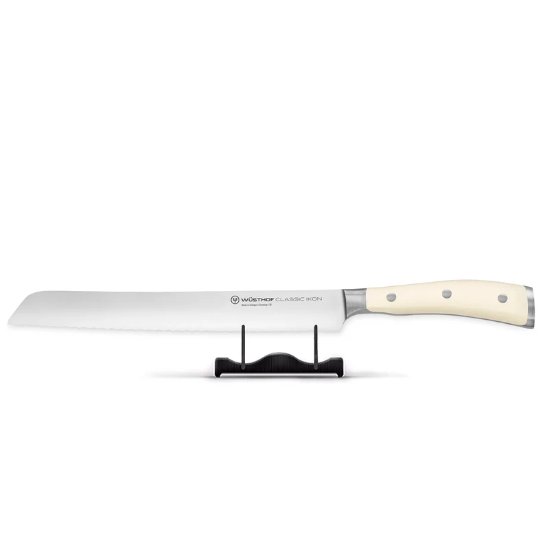 Wusthof - Cuchillo para pan Classic Ikon para crema con doble filo dentado 23 cm