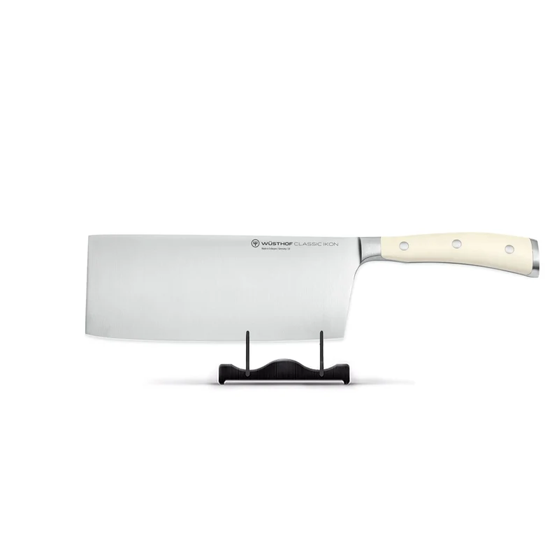 Wusthof - Cuchillo de cocinero chino Classic Ikon color crema 18 cm
