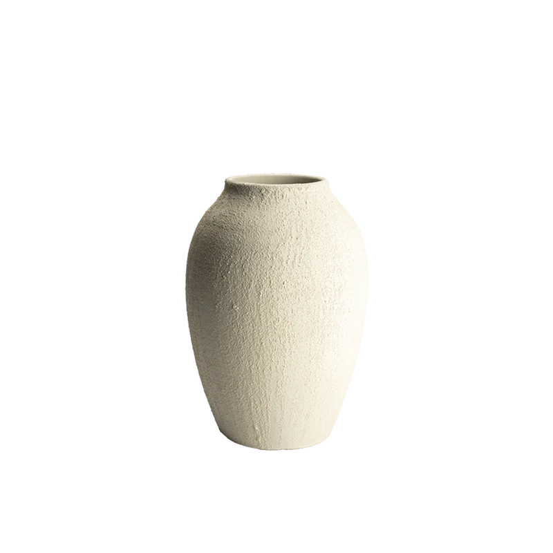 Jarrón en terracotta beige Saint-Joseph