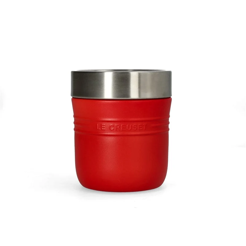 Le Creuset - Taza de almuerzo On The Go 0,5 L rojo cereza