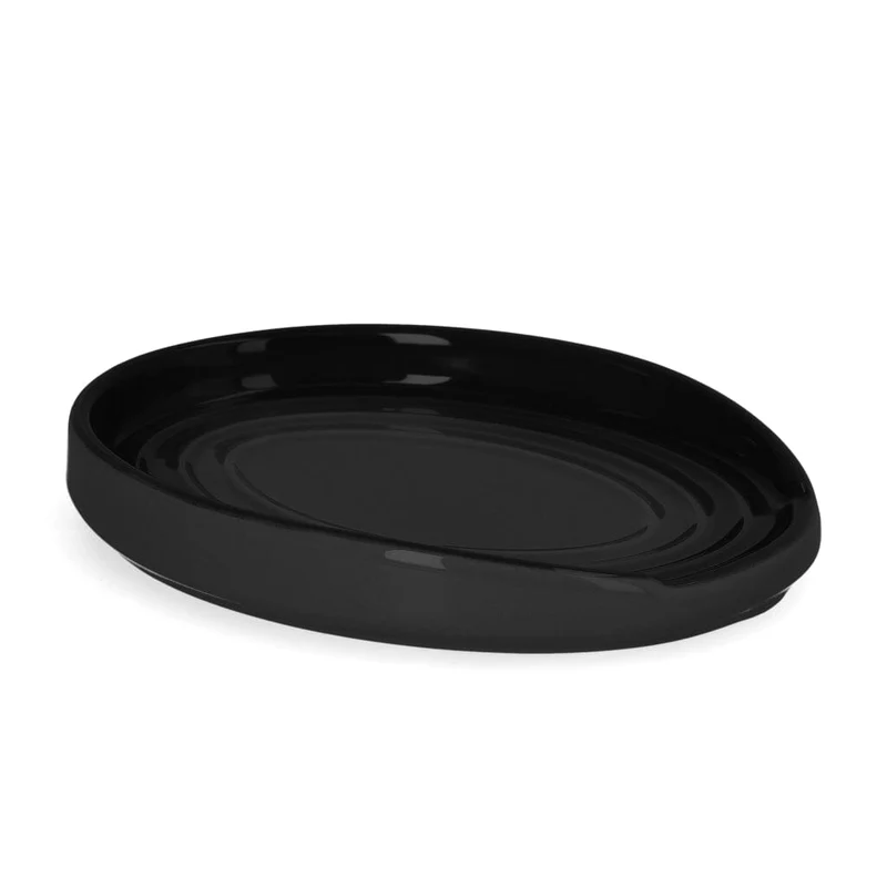 Le Creuset - Portacucharas ovalado Negro Mate 15cm