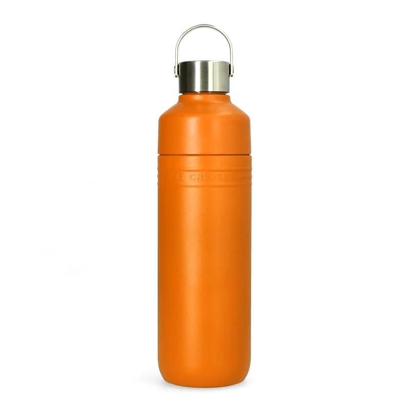 Le Creuset - Botella On The Go 1L Naranja Rojo