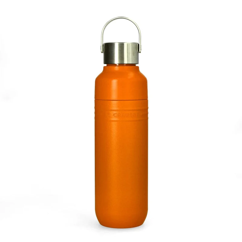 Le Creuset - Botella On The Go 0,5 L naranja rojo
