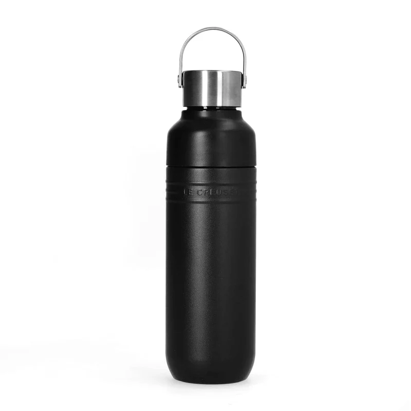 Le Creuset - Botella On The Go 0,5 L negro mate