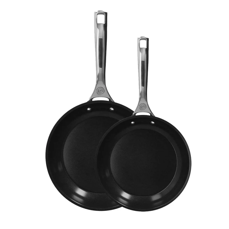 Le Creuset - Juego de sartenes Essential Antiadherente 24/28 cm