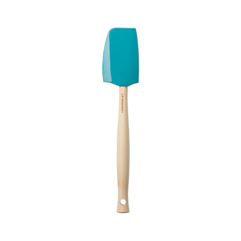 Le Creuset - Espátula mediana premium Azul Caribe