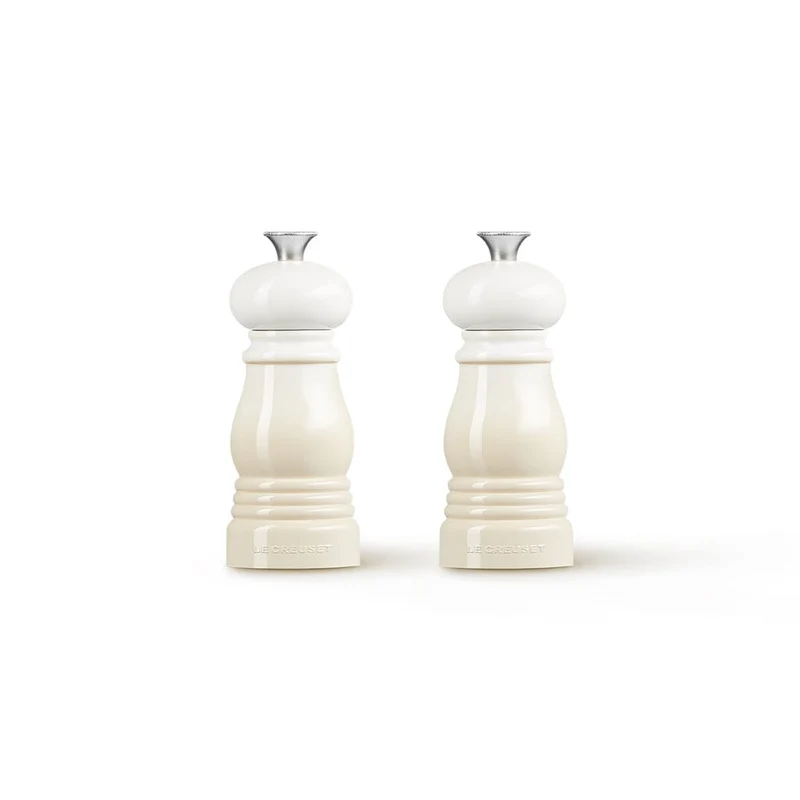 Le Creuset - Set de 2 Molinillos Pequeños Merengue 11cm