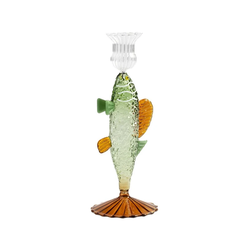 &Klevering - Candelabro pez verde