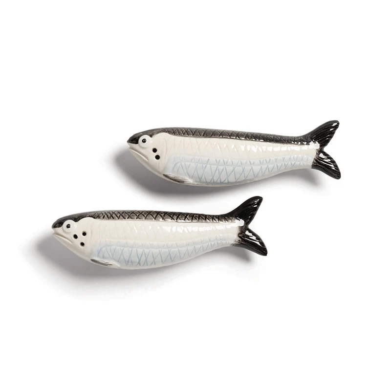 Salero y pimentero Sardinas