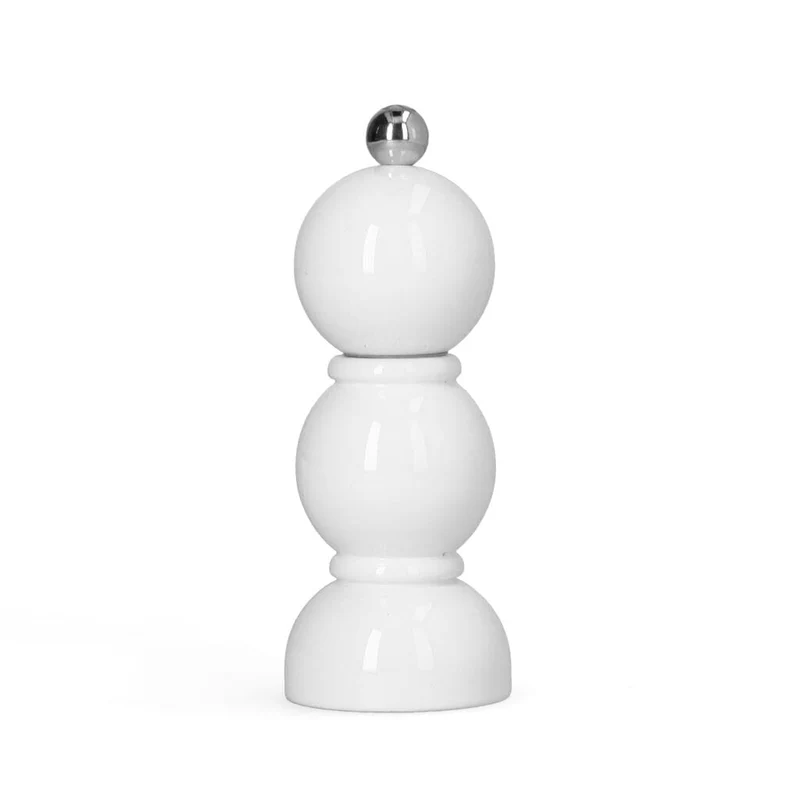 Addison Ross - Molinillo de Sal y Pimienta de Bobina Blanco 14 cm