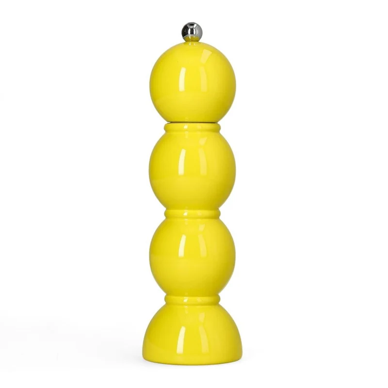 Addison Ross - Molinillo de Sal y Pimienta de Bobina Amarillo 24 cm