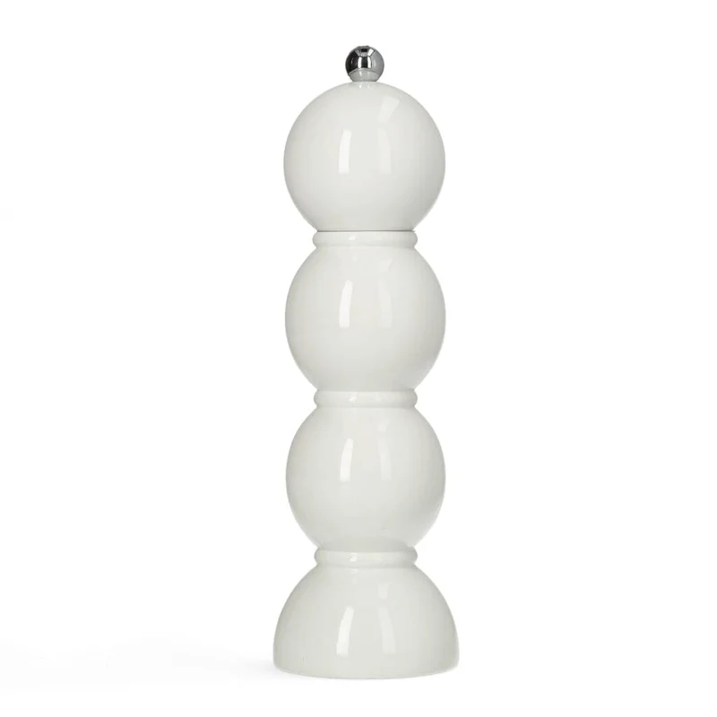 Addison Ross - Molinillo de Sal y Pimienta de Bobina Blanco 24 cm