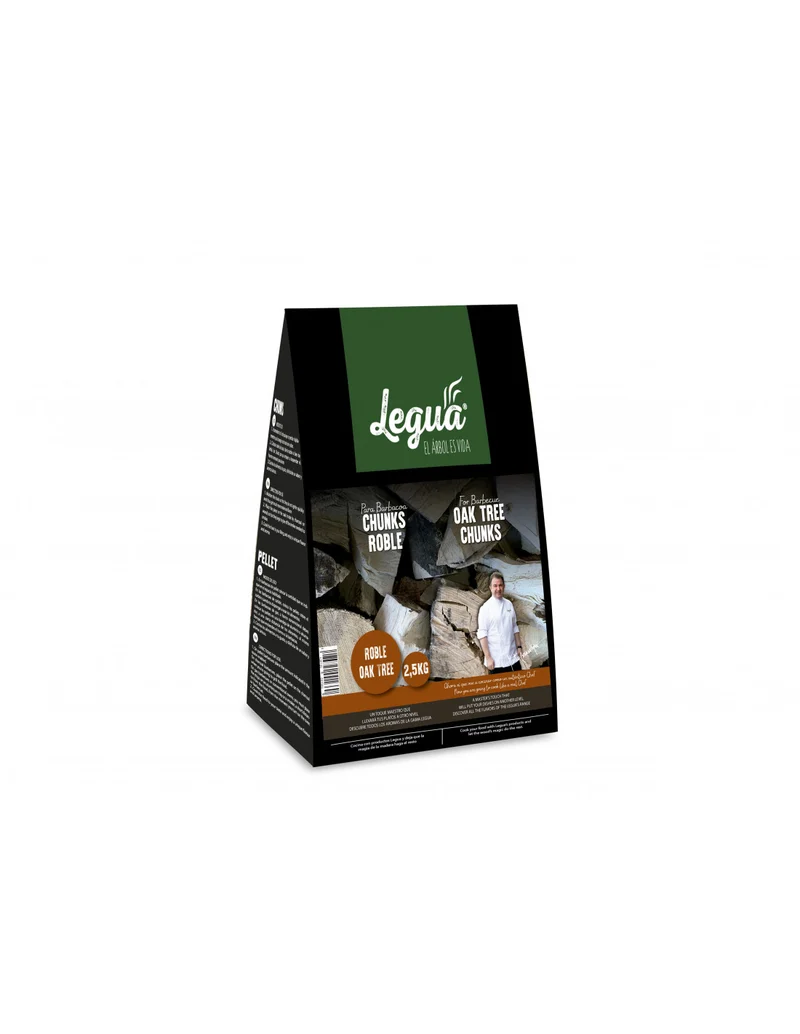 Legua Chunks Roble - Oak Tree 2.5KG