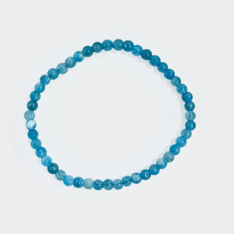 Pulsera de bolas de Apatito