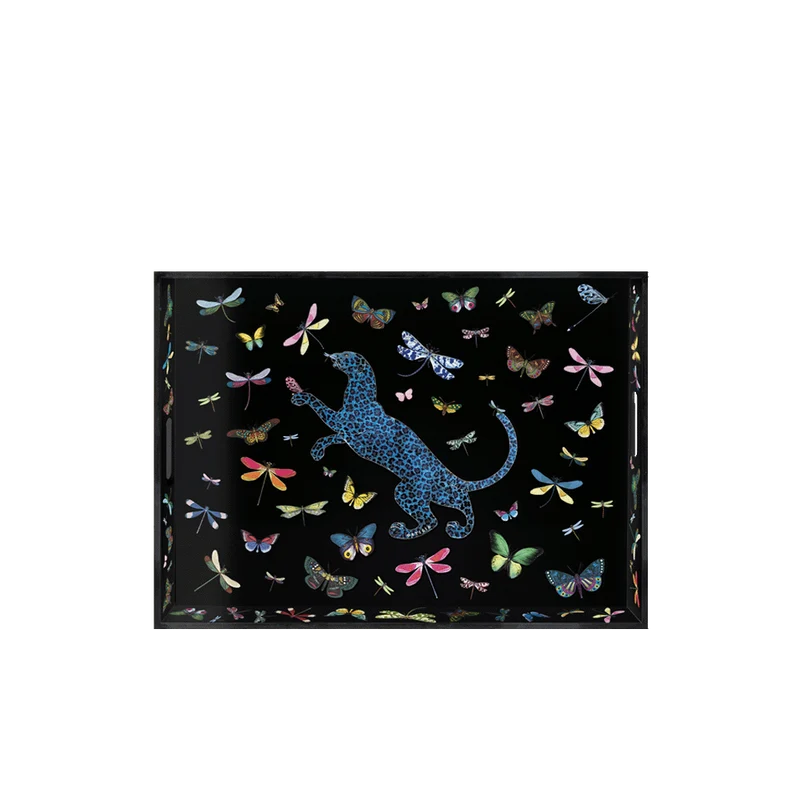 Bandeja lacada Dragonflies L