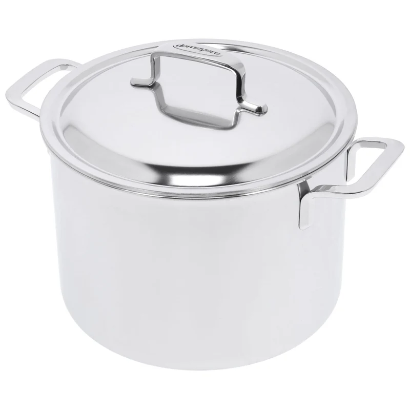 Demeyere - Olla sopera Intense 5 24 cm con tapa de doble pared
