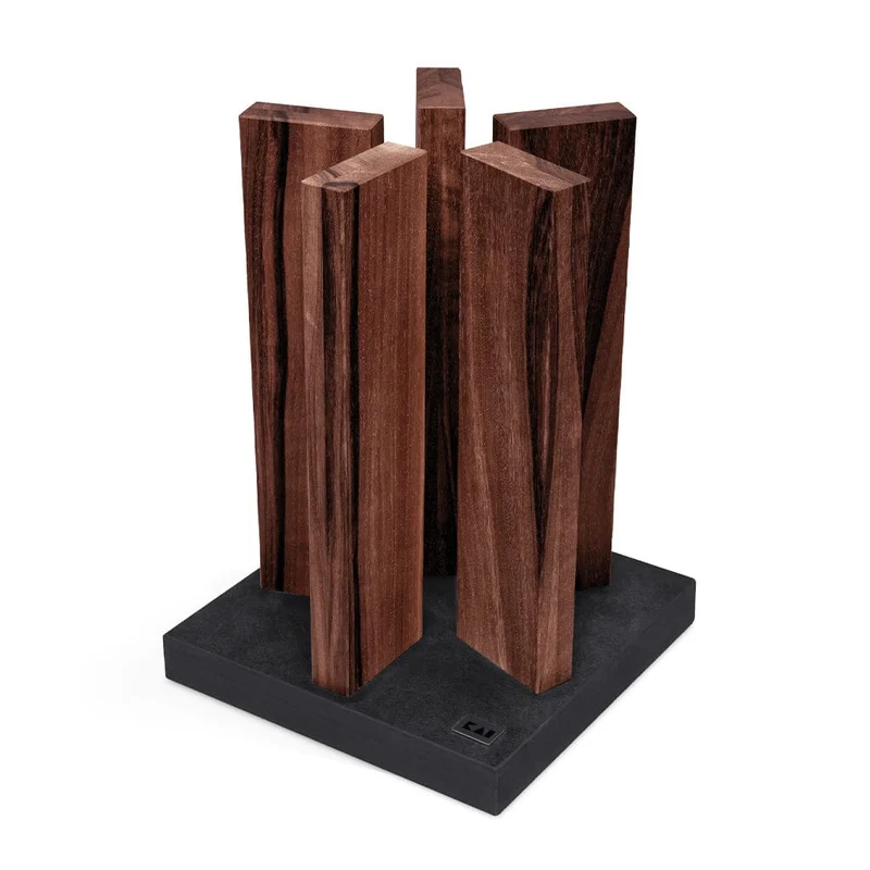 Kai Shun - ''Stonehenge'' Bloque de cuchillos, Granito/Nogal