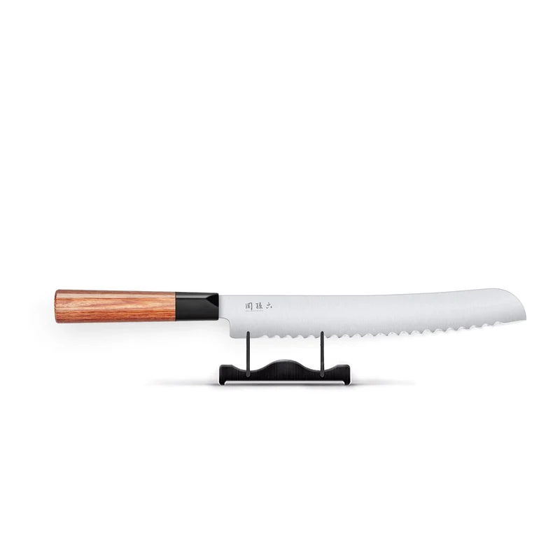 Kai Shun - Cuchillo para pan Magoroku Pakka 8,75'' (22,5 cm)