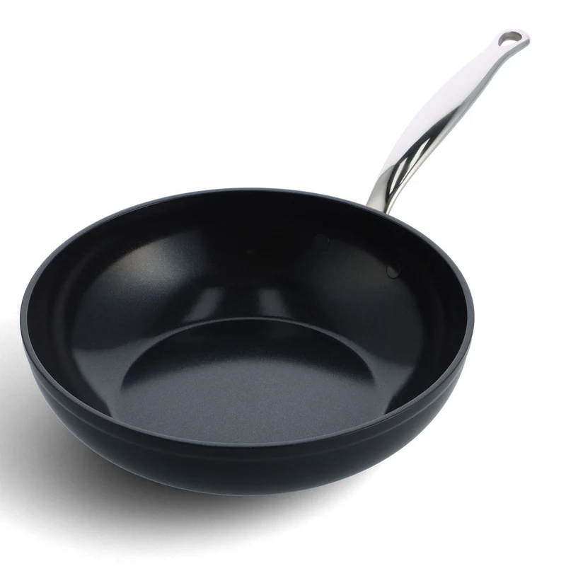 GreenPan - Barcelona Pro Wok con revestimiento cerámico antiadherente 28 cm