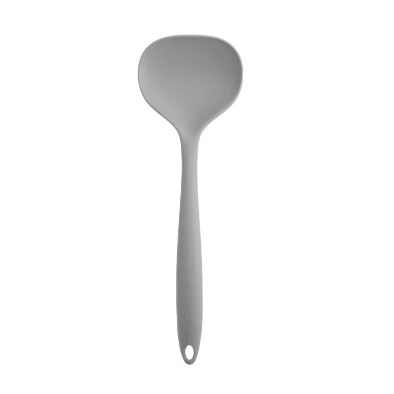 Herramientas2Cook - Cuchara Wok Silicona Nuez Moscada Gris