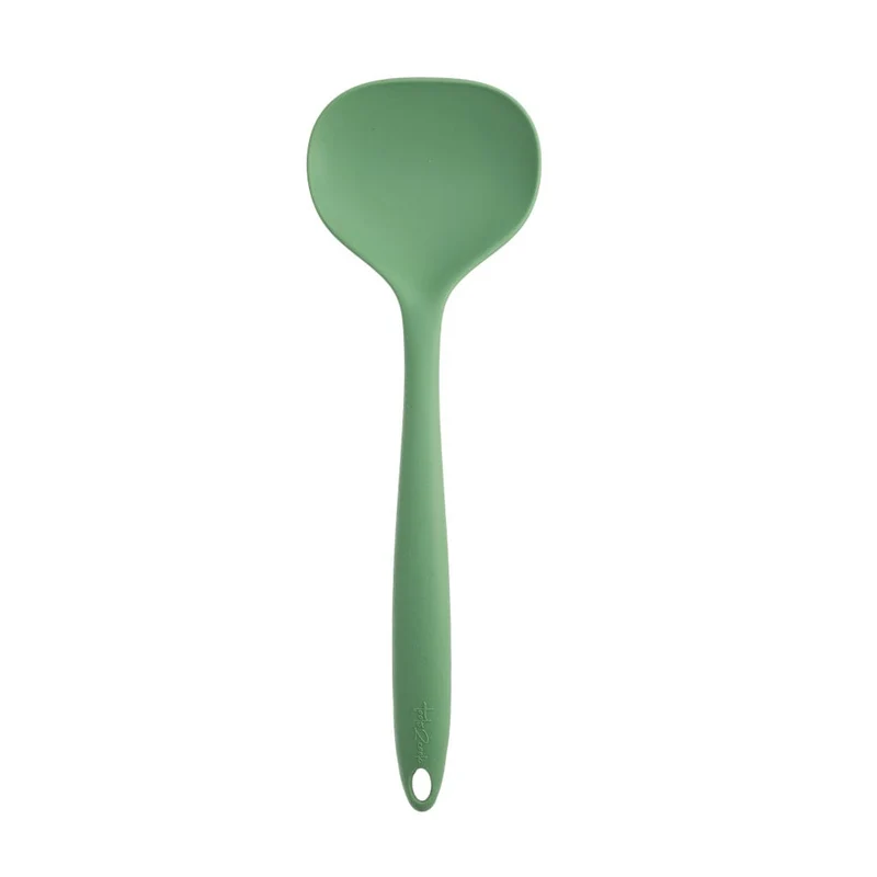 Herramientas2Cook - Cuchara Wok Silicona Verde Salvia