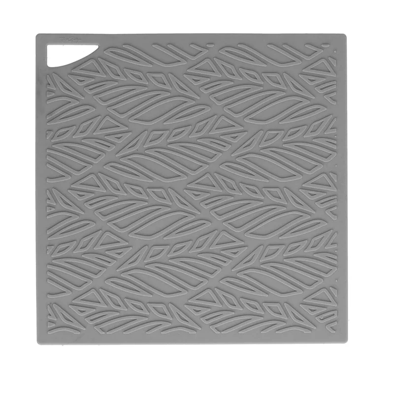 Herramientas2Cook - Agarraderas de Silicona Gris Nuez Moscada