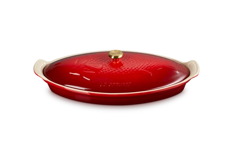 Le Creuset - Fuente al horno Pescado 'Rojo Cereza'