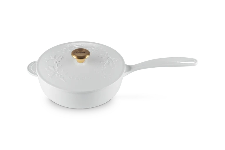 Le Creuset - Cacerola Holly Collection ø 21 cm hierro fundido Algodón