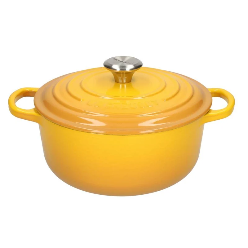 LeCreuset - Asar- / Cacerola Signature redonda Nectar 20cm 2,4l